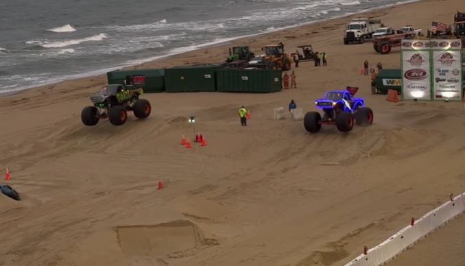  Pungo Off-Road Monsters On The Beach at Virginia Beach 