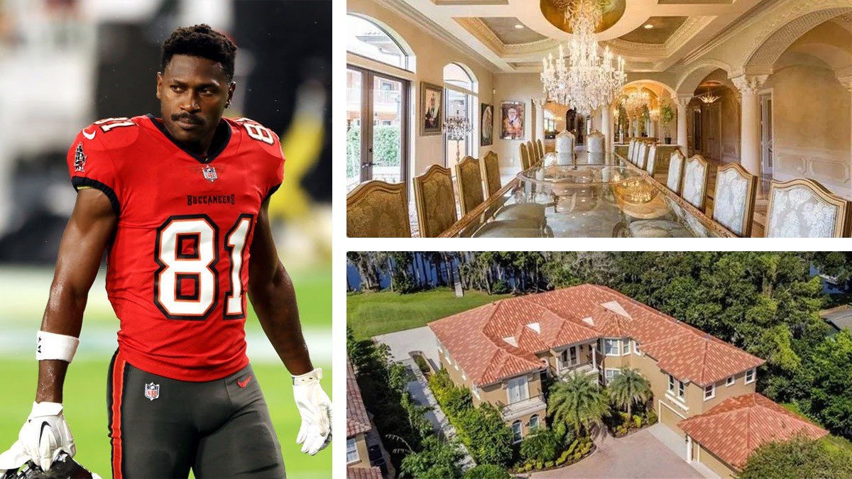  Ex-NFL Star Antonio Brown Has Filed for Bankruptcy—So What Happens to His Homes? 