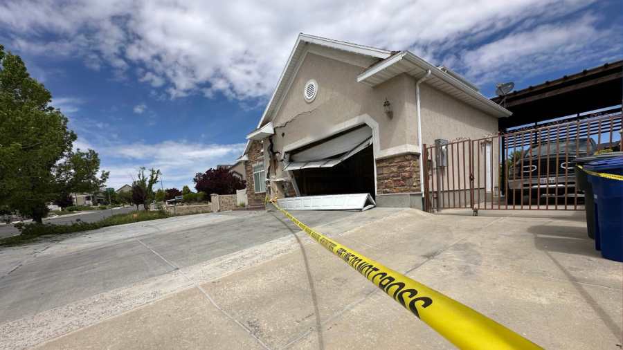  Driver crashes into West Valley City home, reportedly offers witnesses money to not call police 