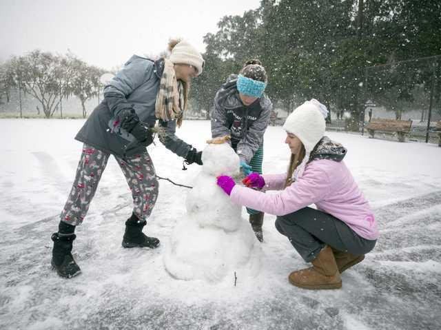  Storm slaps coastal South with most snow in nearly 3 decades 