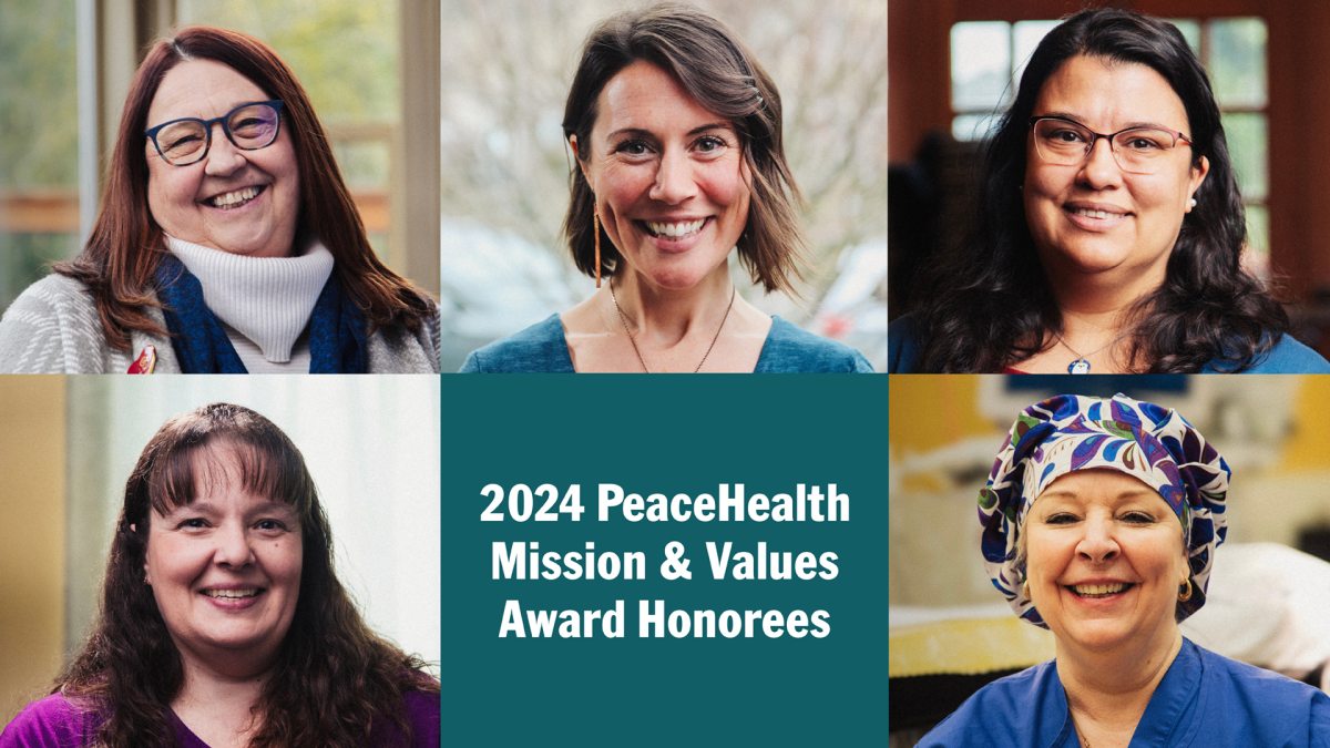  PeaceHealth announces 2024 Systemwide Mission and Values Award recipients 