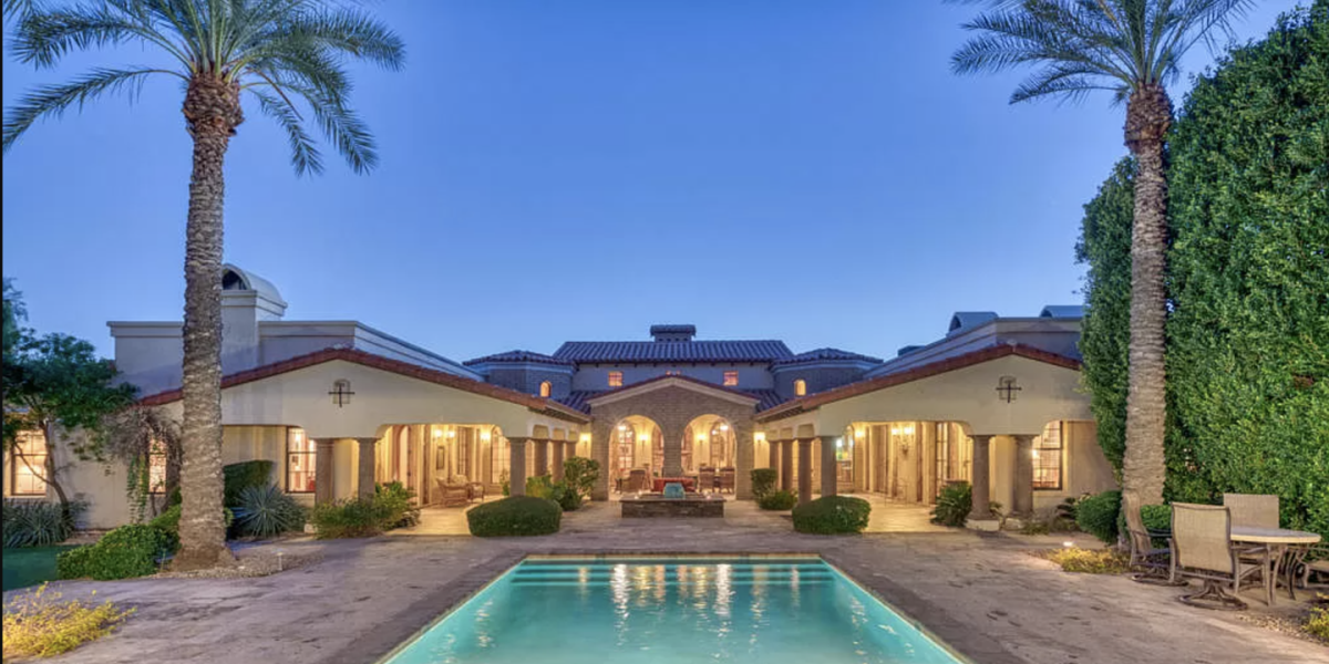  $6.3 Million Arizona Mansion for Sale Has Garage Space for 100 Cars 