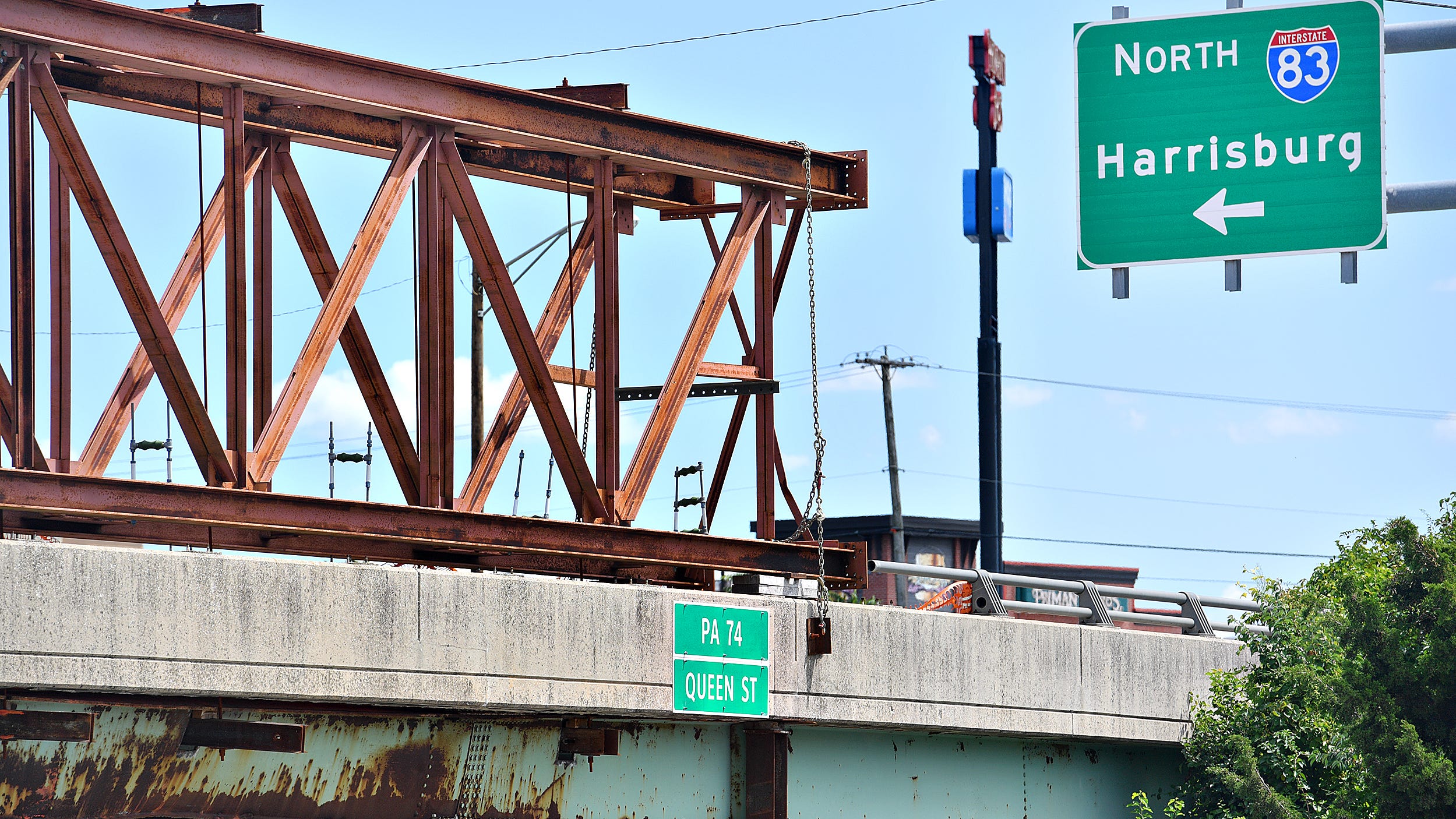  I-83 lane restrictions planned next week for Queen Street bridge work 