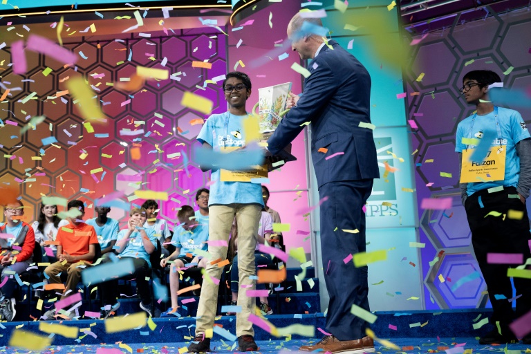  Florida 12-year-old triumphs at US spelling bee 