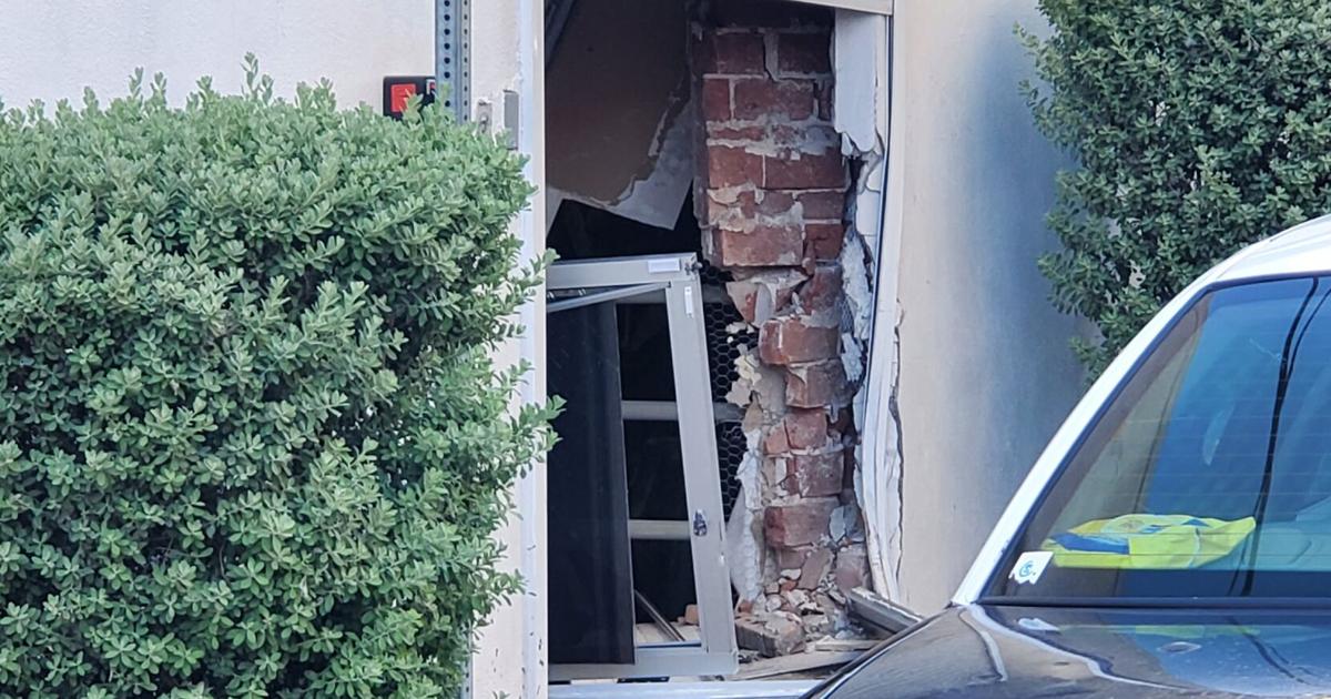  Car drives through dispensary wall, burglary investigation underway 