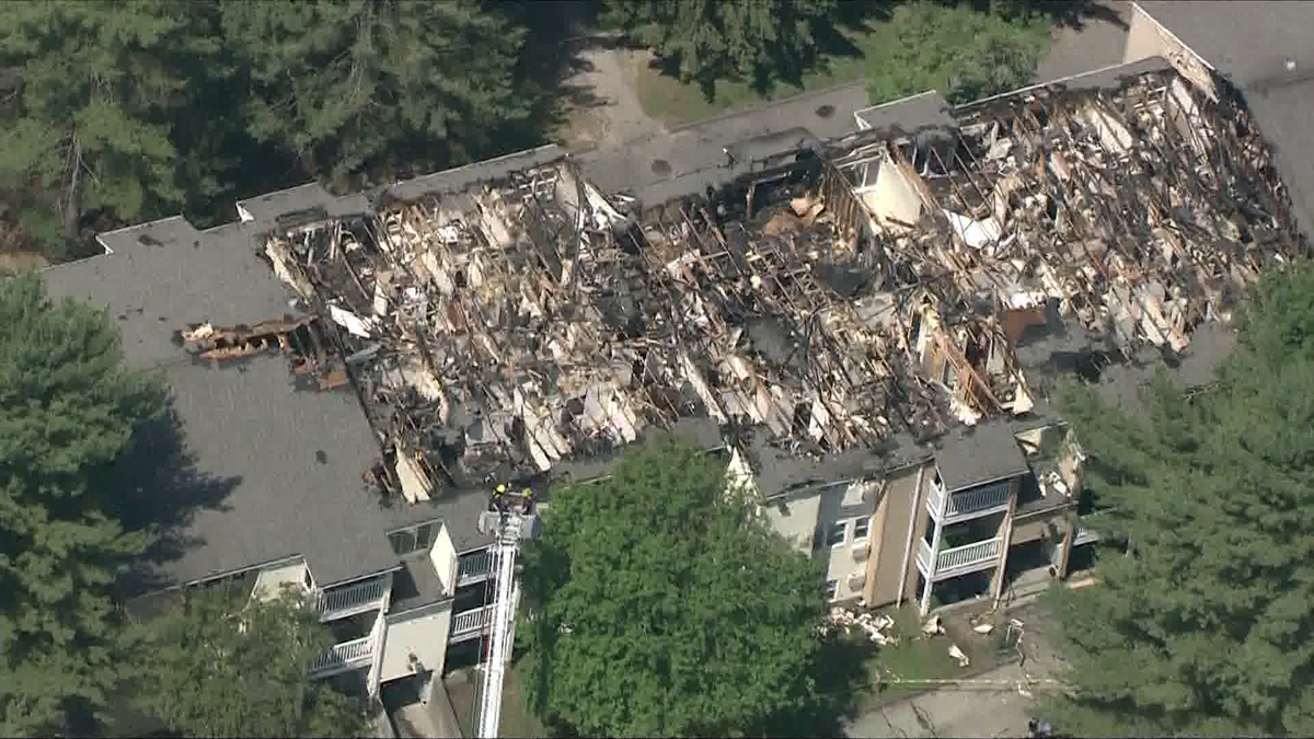  3 injured, dozens displaced after massive fire at Worcester apartment complex 