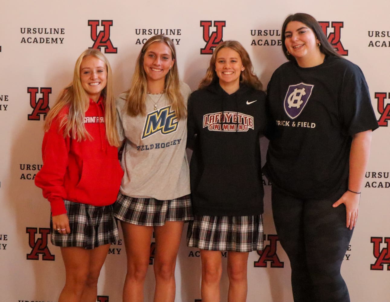  Signing Day: 4 Ursuline Raiders Commit To Collegiate Play – Town Square Delaware LIVE 