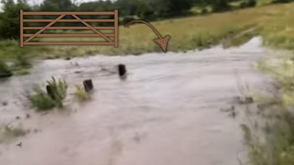  Wild Video Shows Flash Flooding Overwhelming a Missouri Farm Gate 