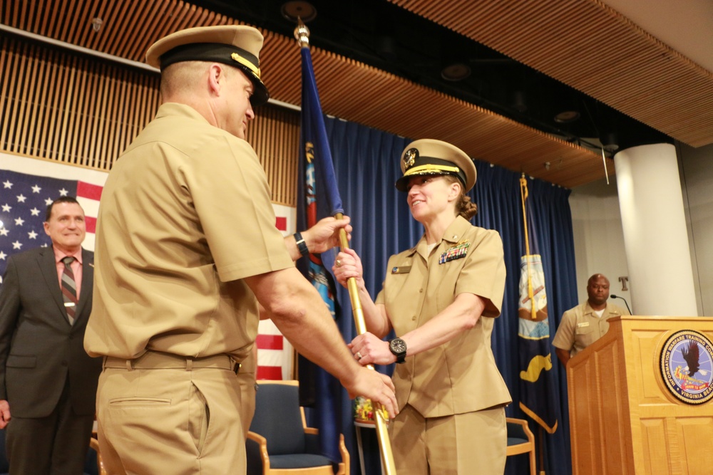  IWTC Virginia Beach Conducts Change of Command Ceremony 
