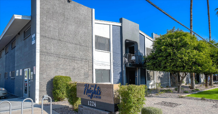  
																Calmwater Capital Funds $10.5M Loan for the Refinancing of a 65-Unit Multifamily Property The Heights on Lemon Apartments in Tempe Arizona 
															 