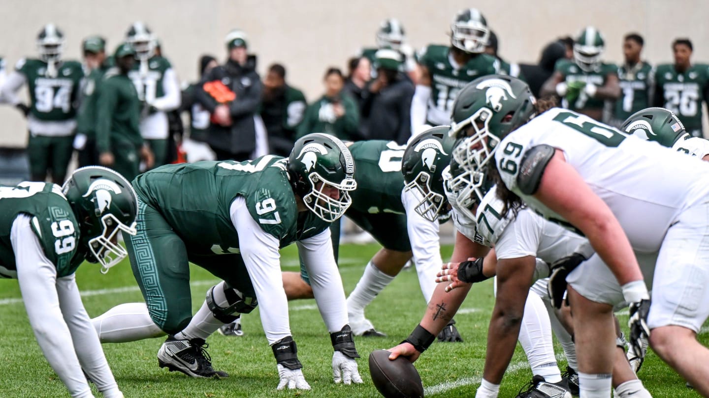  Michigan State Football Offers Scholarship to Talented 2026 Offensive Lineman 