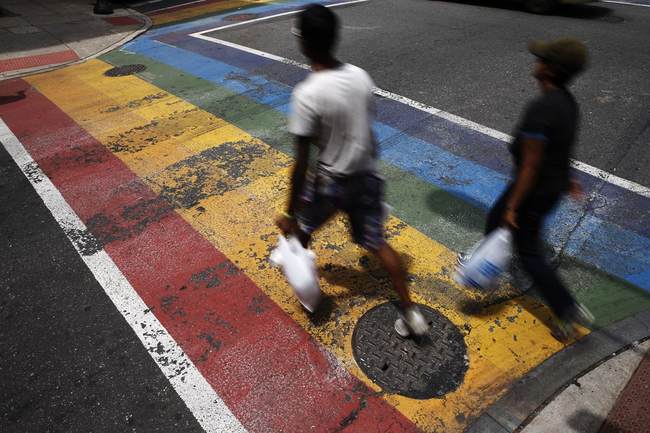  Teens Face Prison Time for Leaving Skid Marks on 'Pride' Road Mural 