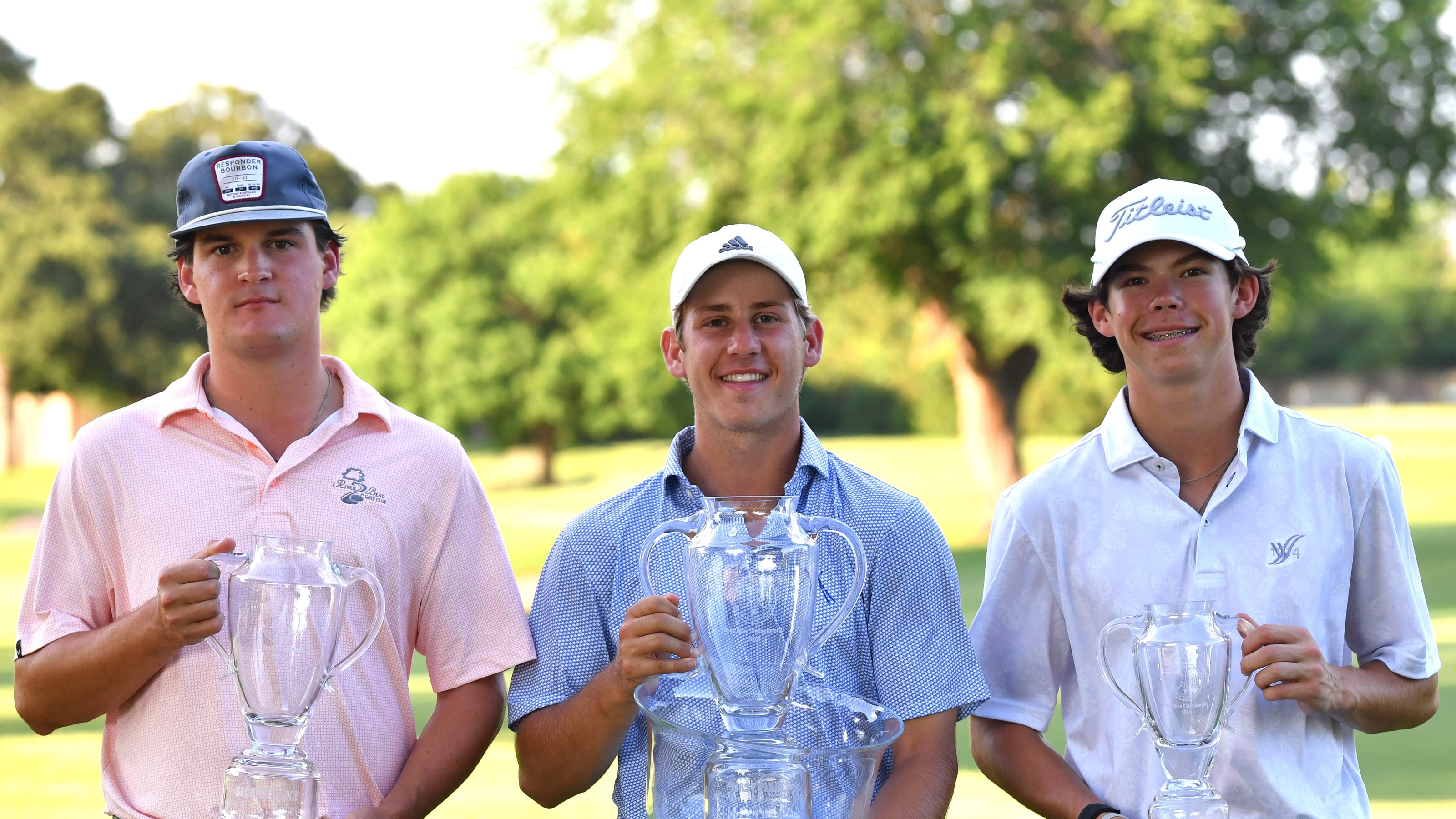   
																Golf players from Texas and Oklahoma compete in three day tournament. 
															 