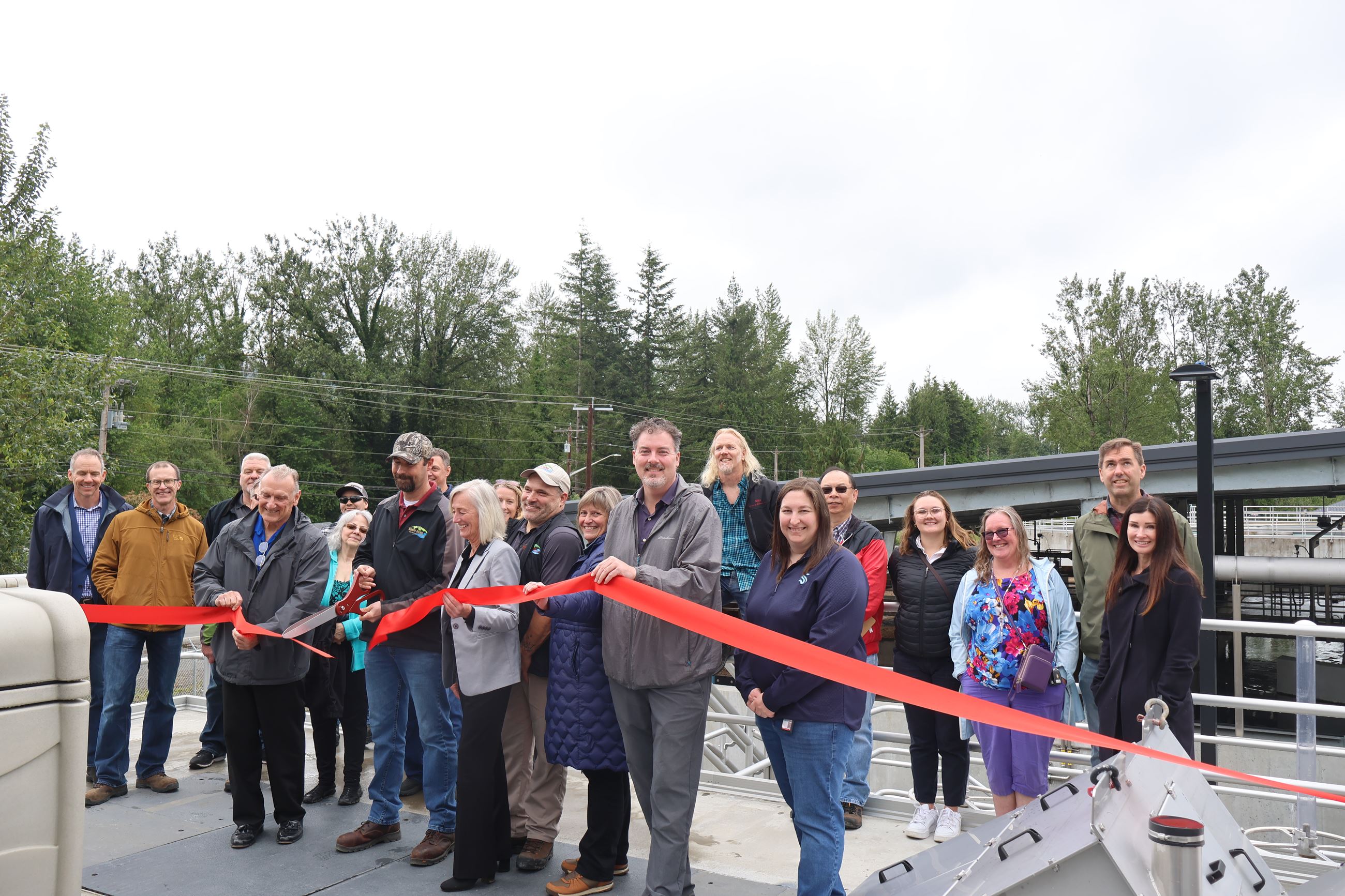  City celebrates the completion of North Bend’s Wastewater Treatment Plant High Priority Improvements 