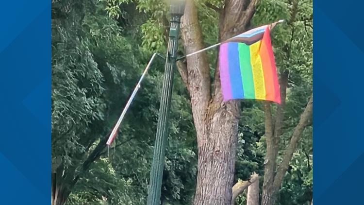  'This type of crime is very frustrating to me': More Pride flags vandalized in Boise 