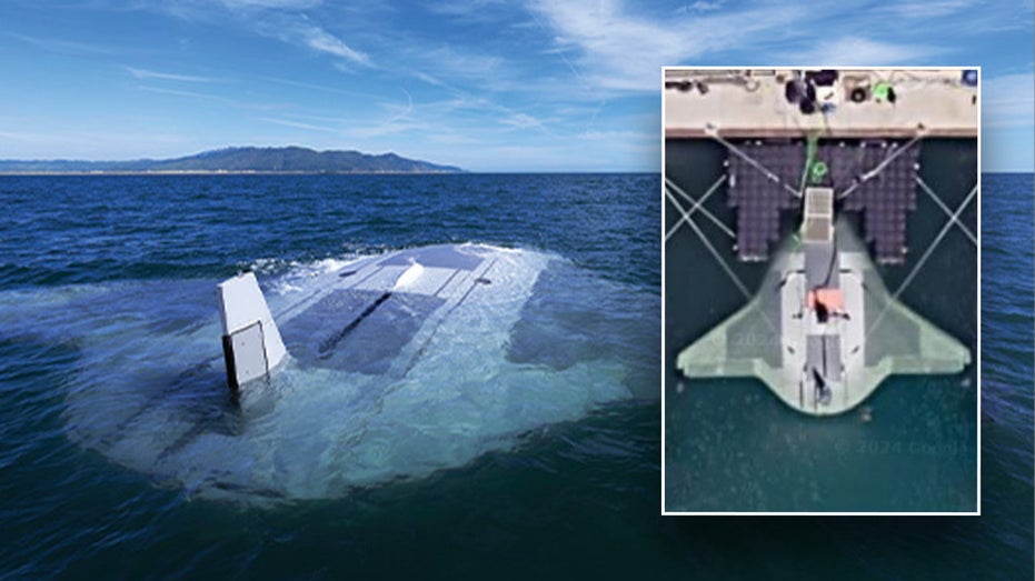  Top-secret US aquatic military vessel spotted on Google maps 