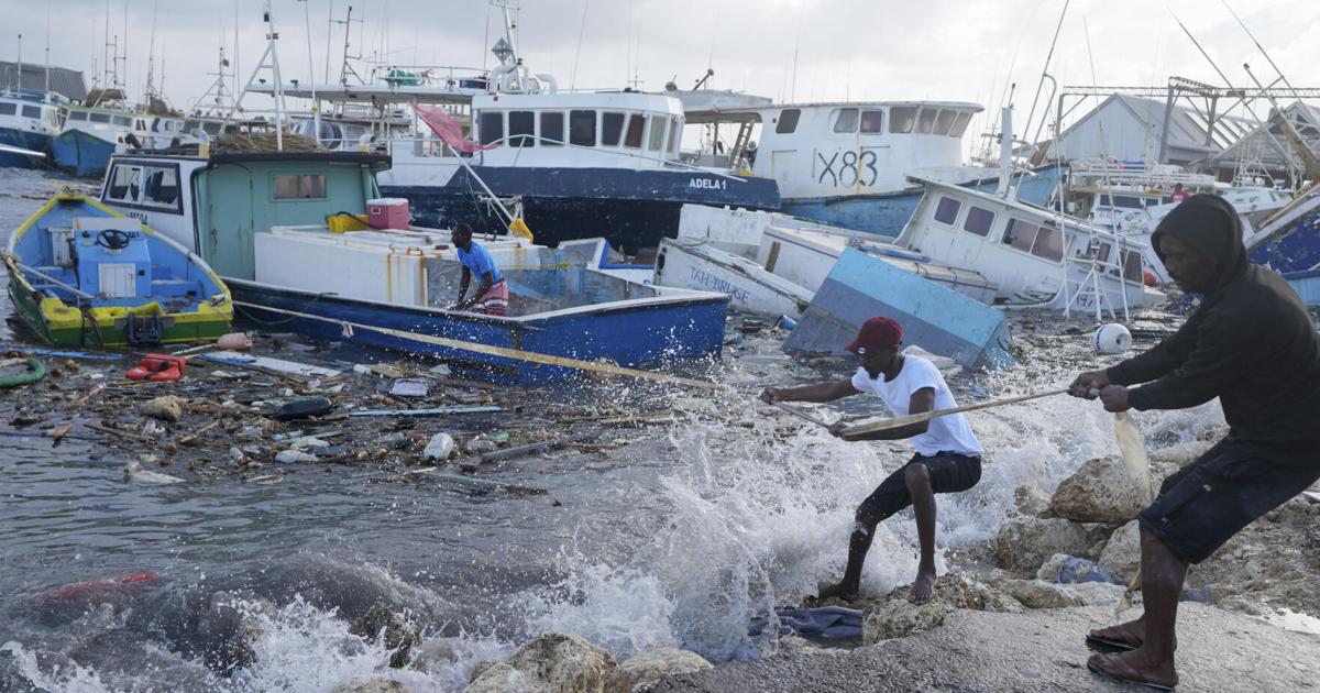  Hurricane Beryl rips through open waters after devastating the southeast Caribbean | National News | yoursourceone.com 