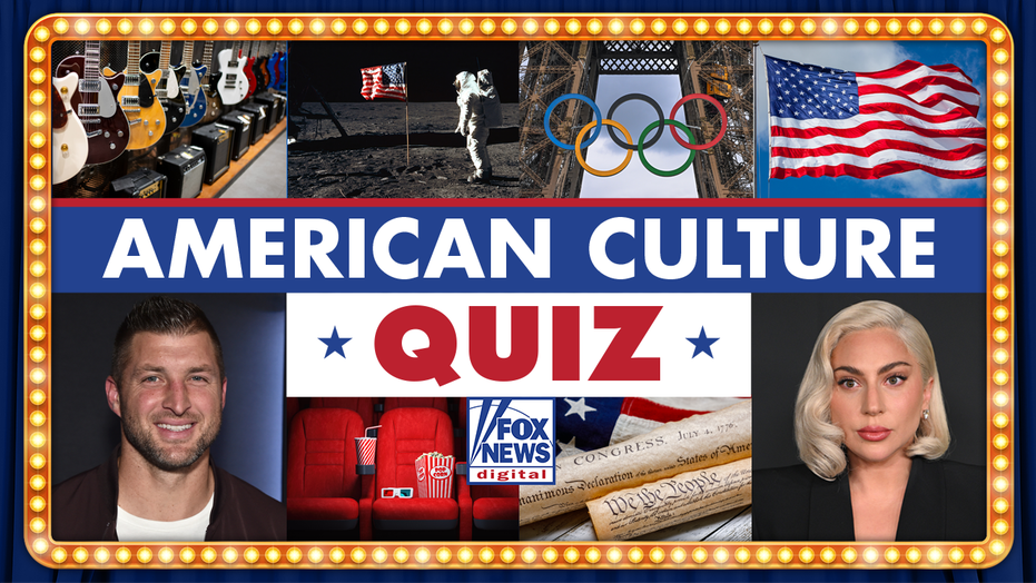  American Culture Quiz: Test yourself on pop stars, sports cars, rock guitars and Olympic high bars 