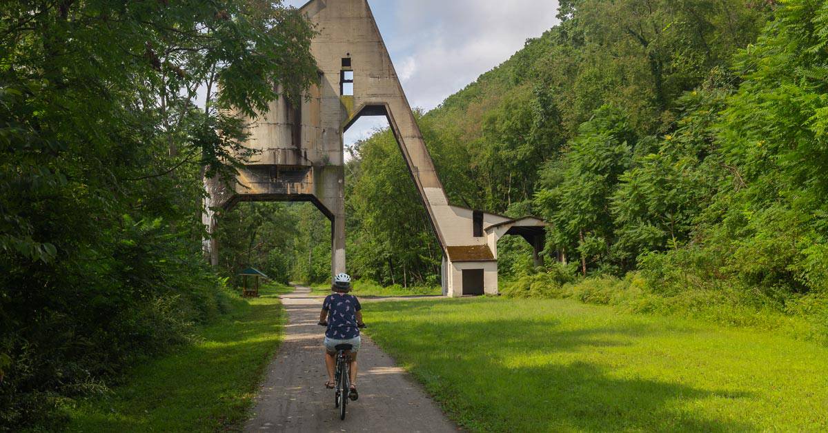  The Armstrong Trail: A Great Bike Ride Past Railroad Ruins in Western PA 