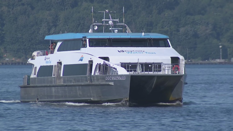  First weeks of new sailings, King County Water Taxi sees jump in ridership 