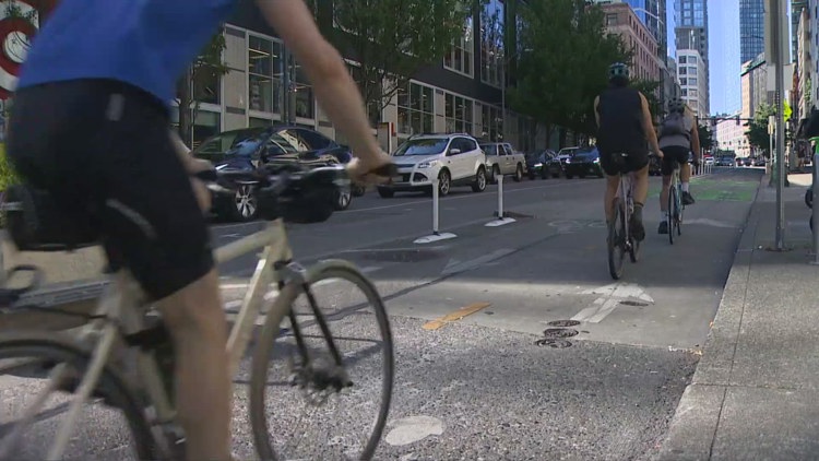  Seattle attorney pushes for increased safety along protected bike lanes 