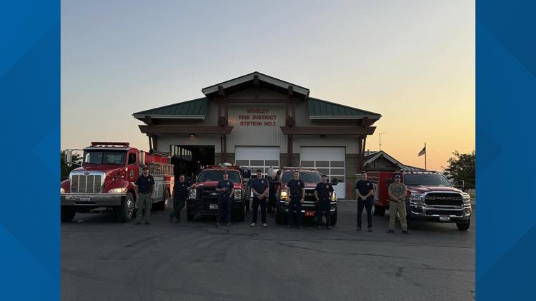  Kootenai County firefighters lend a hand with Oregon wildfire 