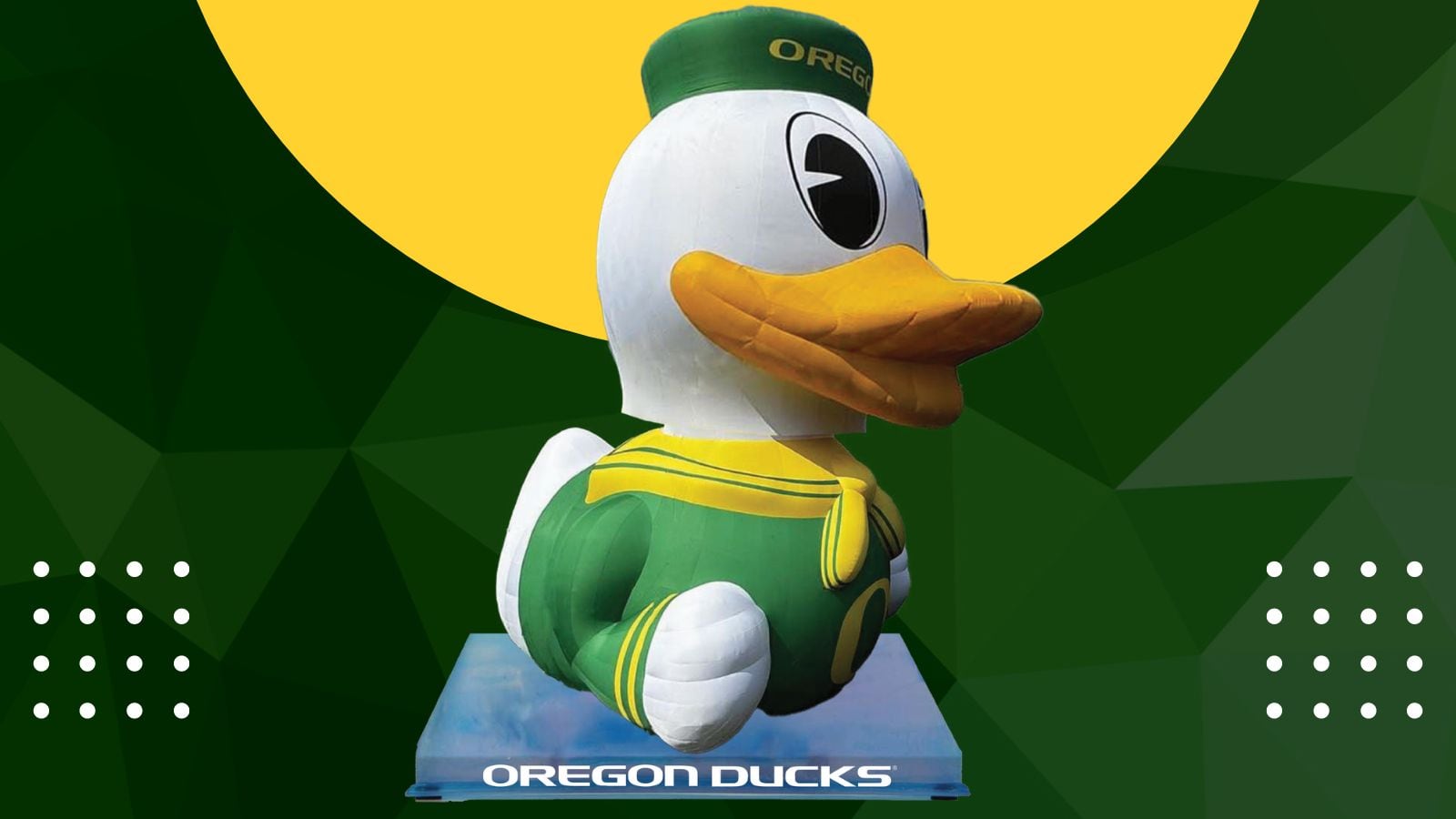  Giant, inflatable Oregon Duck mascot is getting its own bobblehead 