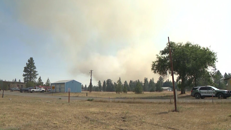   
																Level 3 Evacuations (Go Now!) issued for Columbia Basin Fire burning in Tyler, Washington 
															 