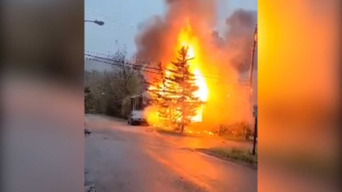  Fire in Wall, Allegheny County 