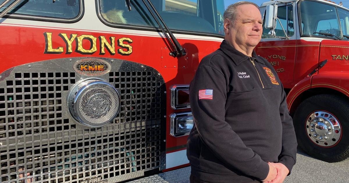  Lyons fire company vet still going strong after 50 years 