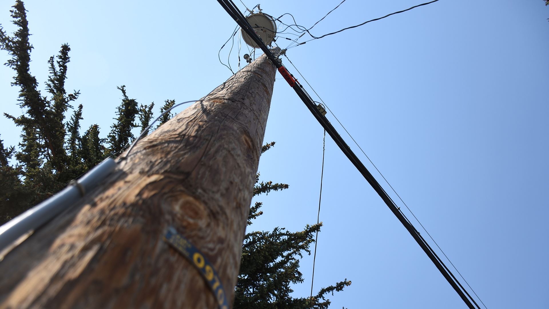  Idaho Falls Power conducting routine pole testing 