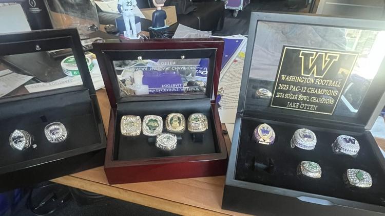  Championship rings stolen from UW football employee's office 