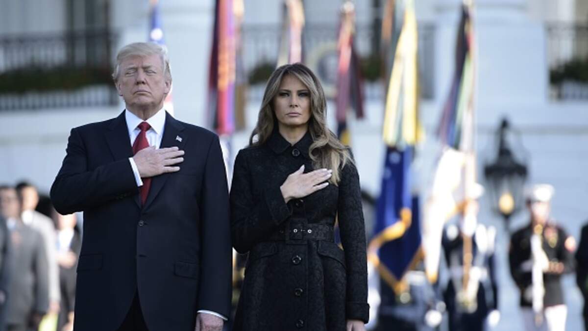  President Trump and First Lady Observe Moment of Silence for 9/11 