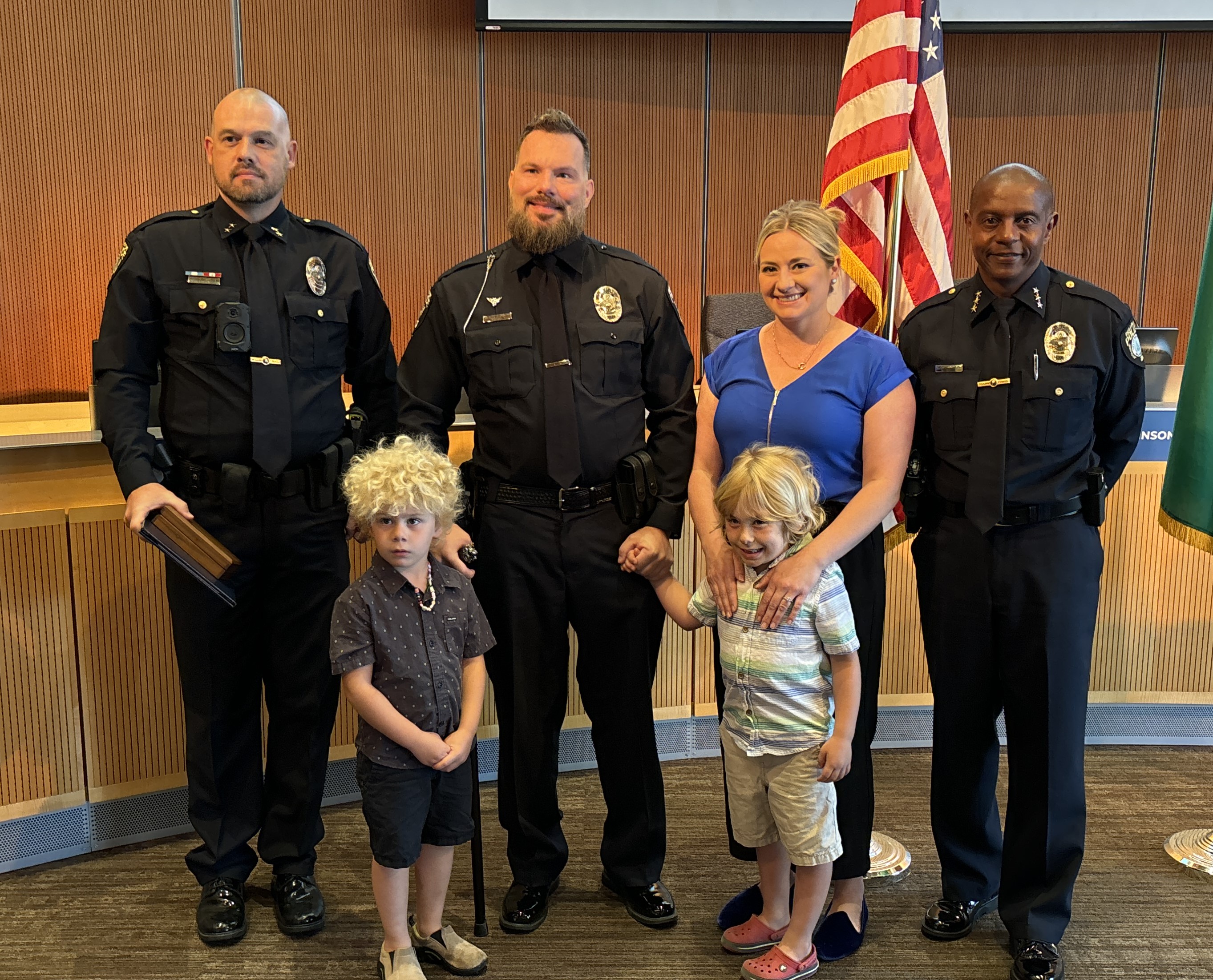  Bereta is Back: Officer Kevin Bereta returns to duty with the Bellevue Police Department – Bellevue Beat Blog 