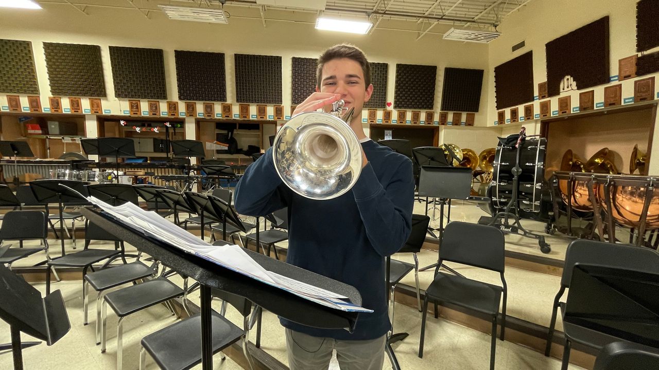   
																High school senior wins spot on all-state jazz ensemble 
															 