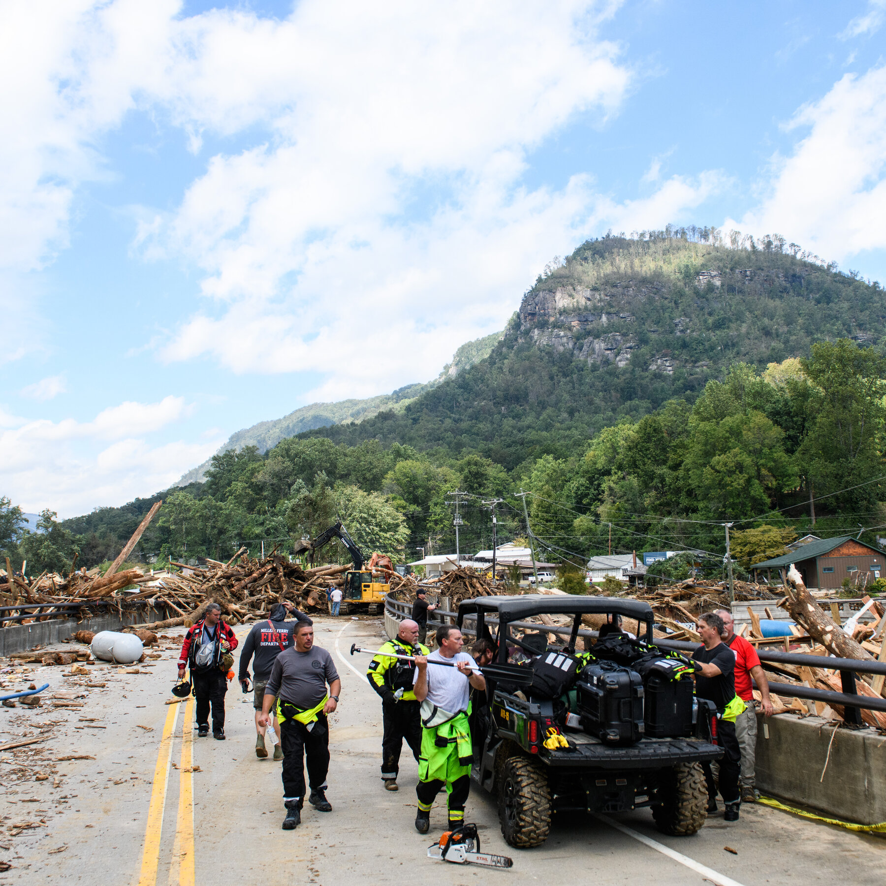  More Than 400 Roads Closed in North Carolina After Damage From Helene 