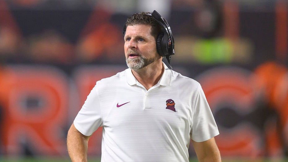  Virginia Tech coach Brent Pry rips referees over Hail Mary touchdown reversal: 'Don't see how you overturn it' 