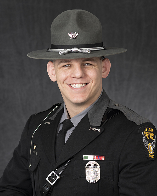   
																Trooper Steele Selected as Circleville Post Trooper of the Year 
															 