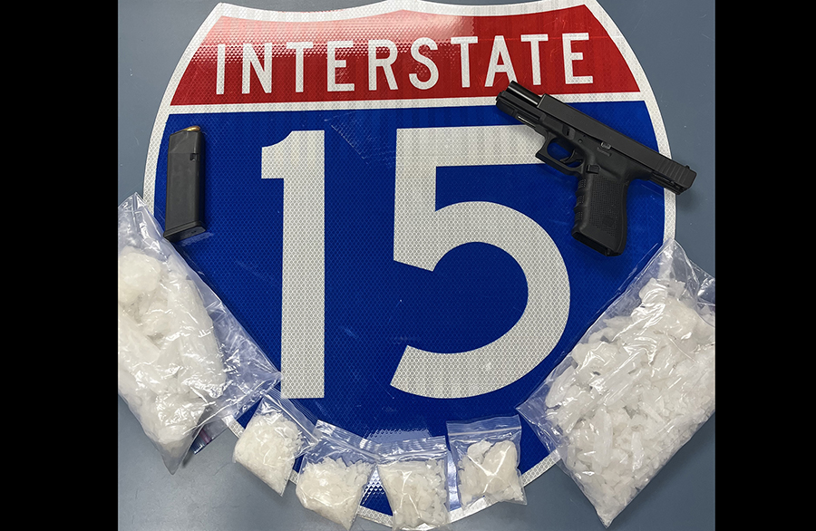  Meth, gun found during traffic stop in Idaho Falls 