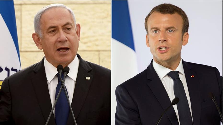  Netanyahu calls Macron, other Western leaders who support arms embargo against Israel a ‘disgrace’ 