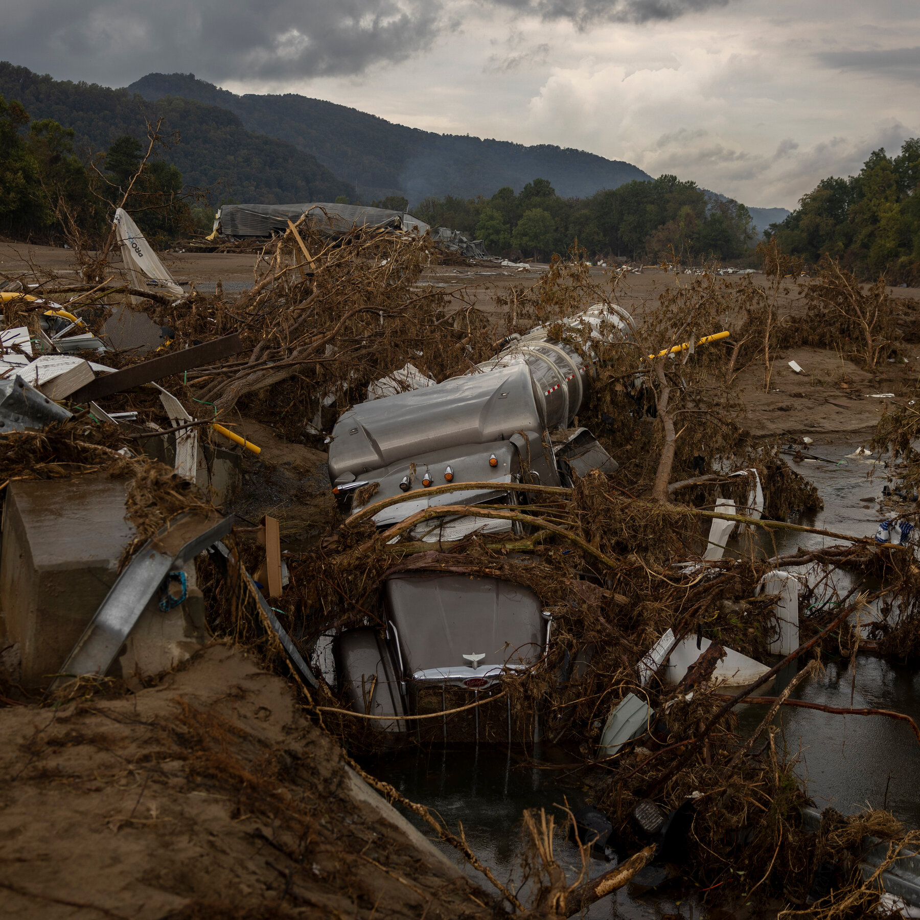  Missing People, Power Outages, Ruined Roads: Issues Across the Southeast After Helene 