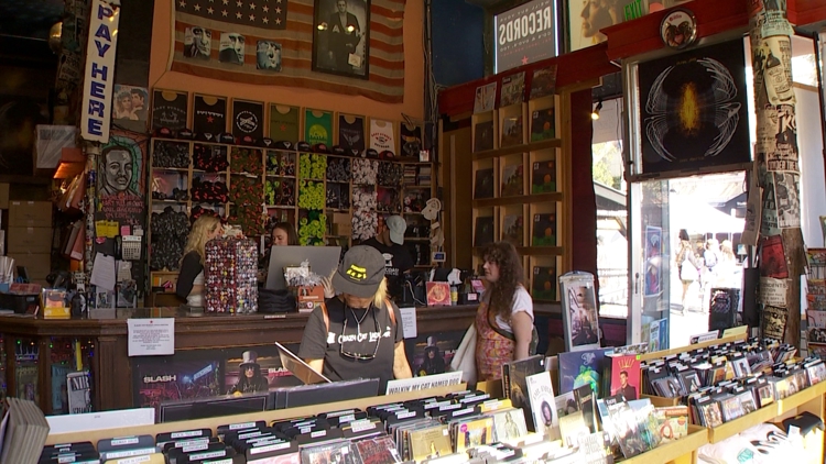  'Easy Street Records' dealing with two incidents damaging store over weekend 