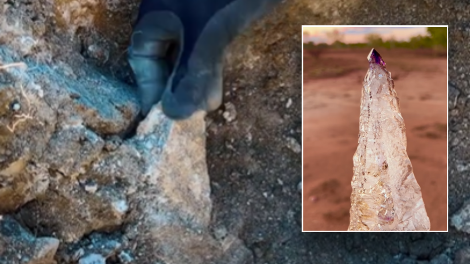  Man stumbles across gem worth thousands hidden in dirt: 'It's like nothing else' 