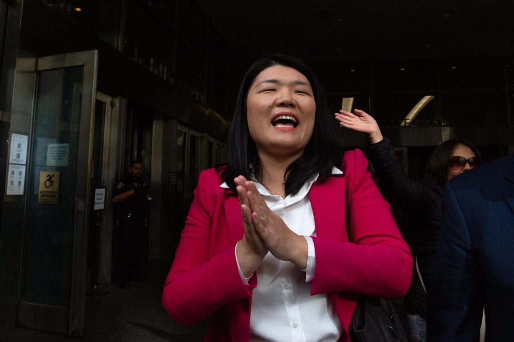  Supporters Cheer as Council Member Who Bit Cop Appears in Court 