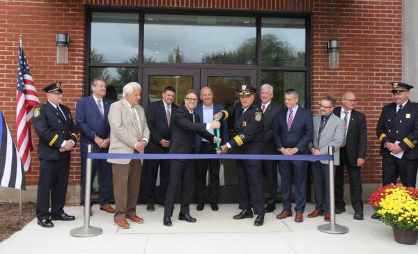  Many attended the dedication, ribbon cutting and open house for the new Middleburg Heights Police station. 