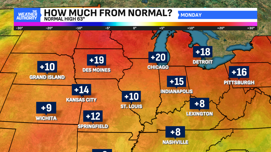  Turning even warmer as the very dry October continues 