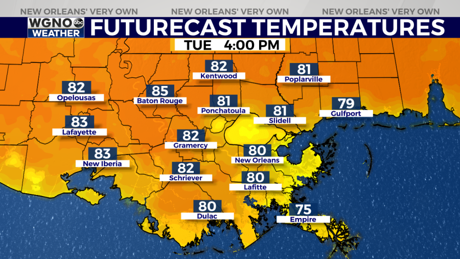  Warm and dry weather to continue through the week 