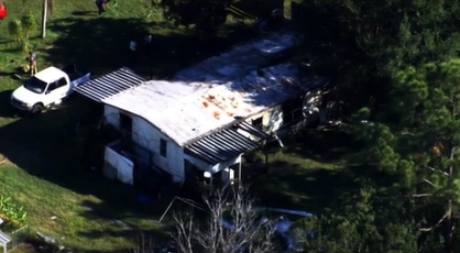  Two found dead inside burning mobile home in Orange County, officials say 