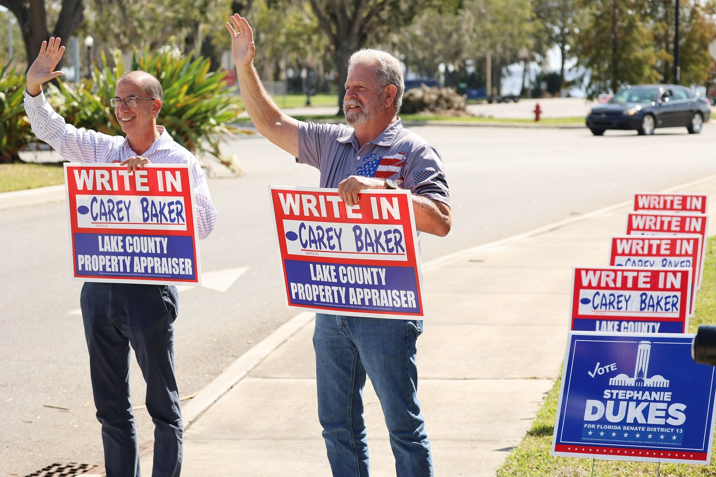  3-term incumbent Carey Baker urges Lake County voters to write in his name 