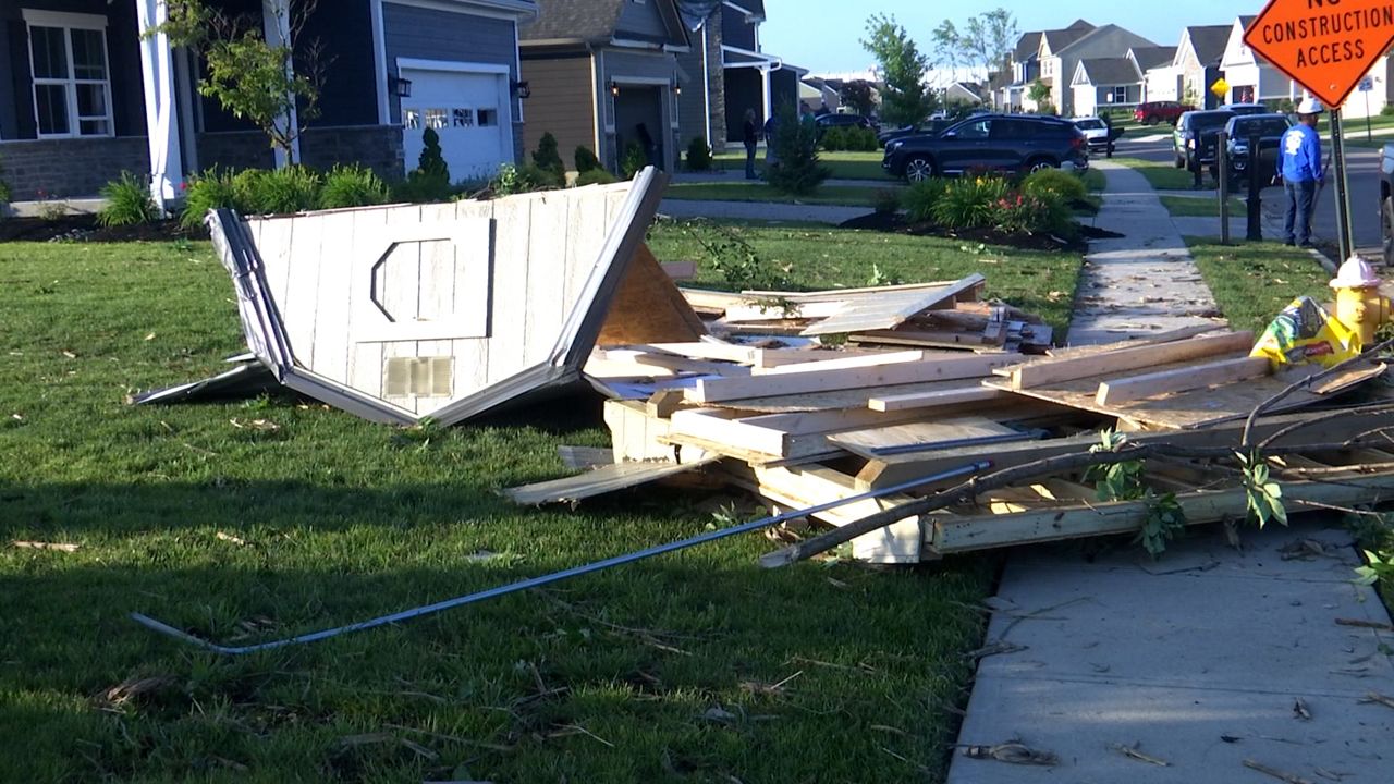  Cleanup begins in neighborhood following Tipp City tornado 